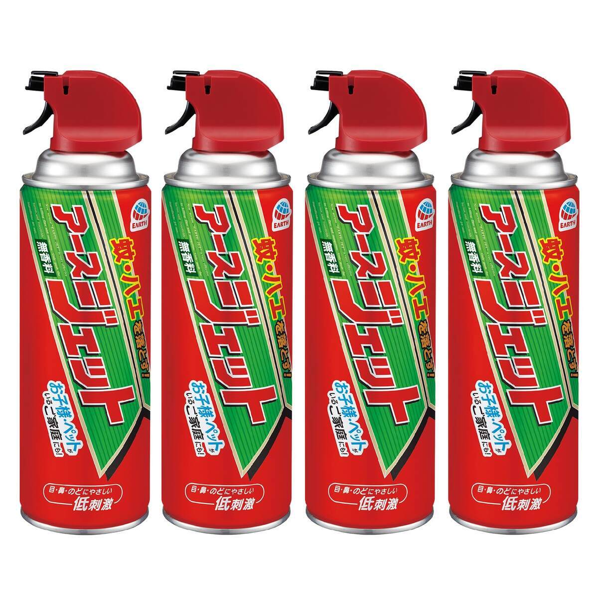 アース製薬 アースジェット 450ml 袋入り4本 医薬部外品