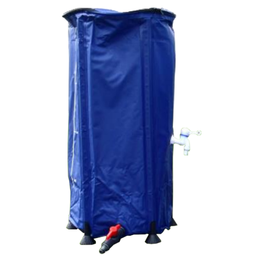 【送料無料】【法人限定】シンセイ 折り畳み式水タンク 100L 【メーカー直送・代引不可・置配不可】