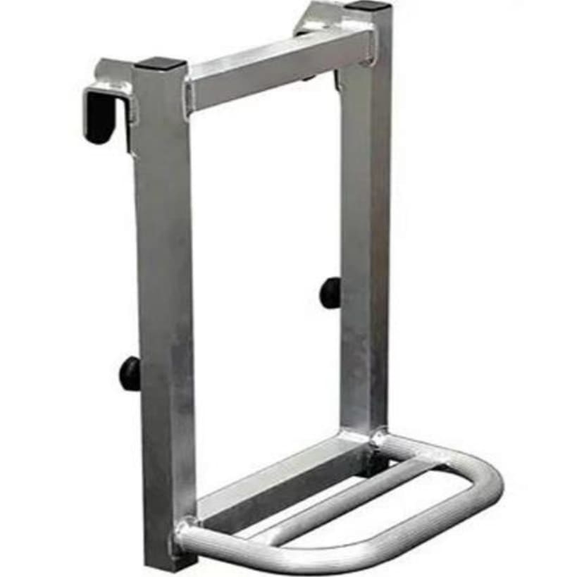 【送料無料】【法人限定】シンセイ トラック用荷台はしご 1段タイプ 軽トラック用 高さ48cm 【メーカー直送・代引不可・置配不可】