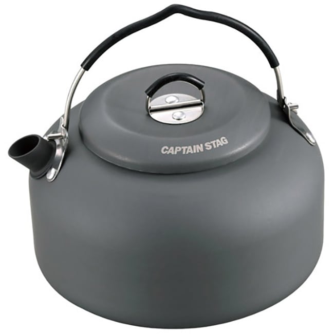 キャプテンスタッグ アルミキャンピングケットル1.3L UH-4102