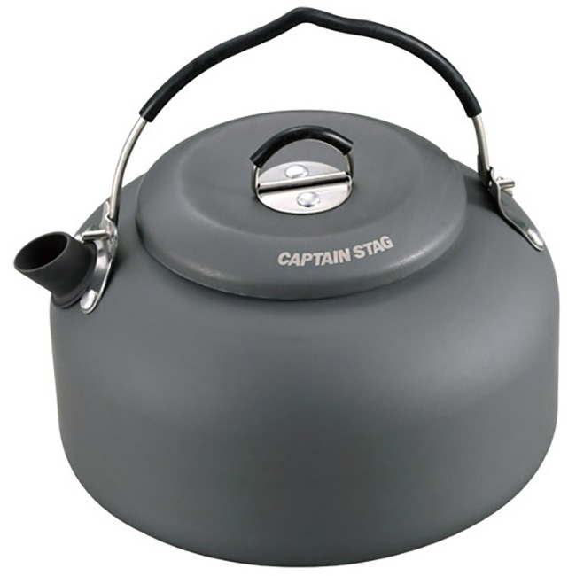 キャプテンスタッグ アルミキャンピングケットル1.3L UH-4102