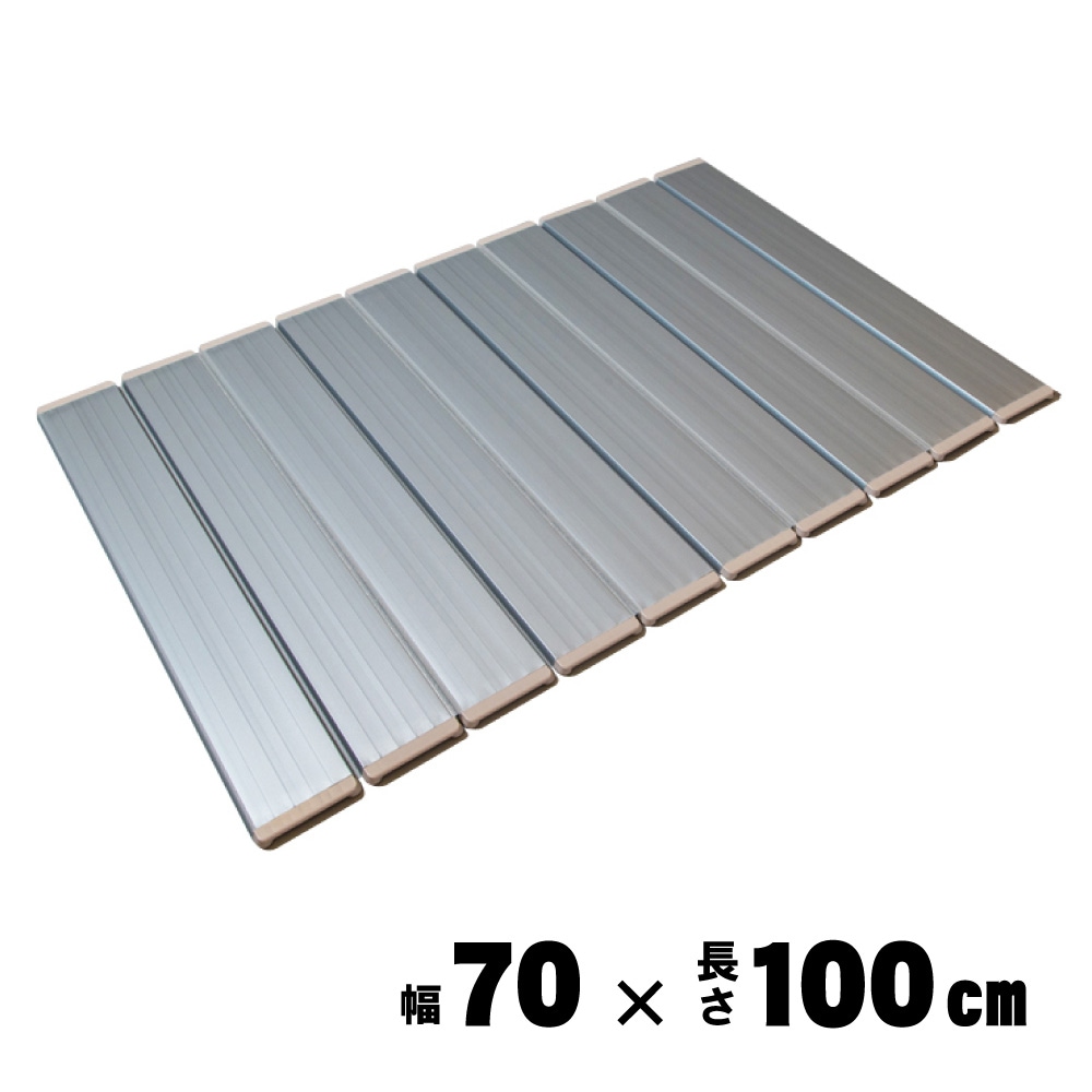 東プレ Ag折りたたみ風呂ふた メタリックグレー 70×100cm M10 風呂フタ 風呂蓋