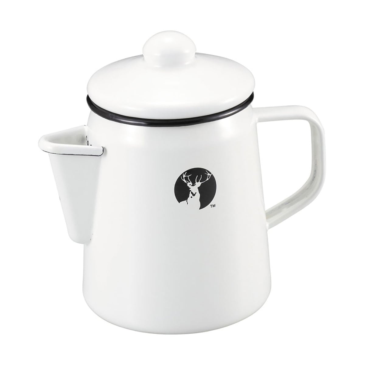 キャプテンスタッグ ホーローケットル ホワイト UH-523