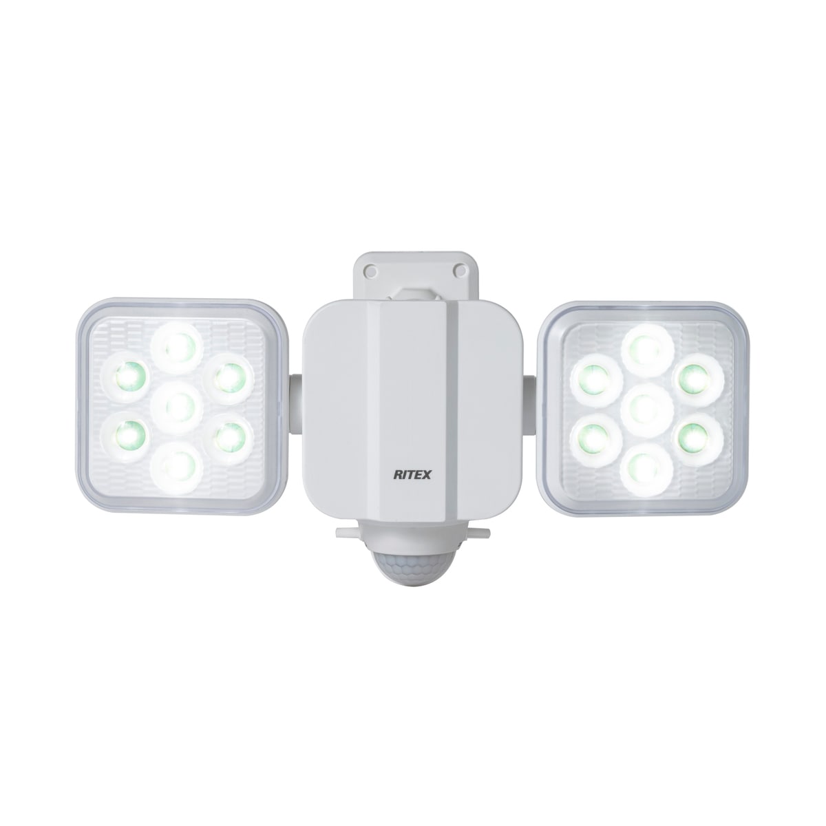 【送料無料】LED乾電池センサーライト 5W×2灯 フリーアーム式 LD-270 ライテックス アークランズ