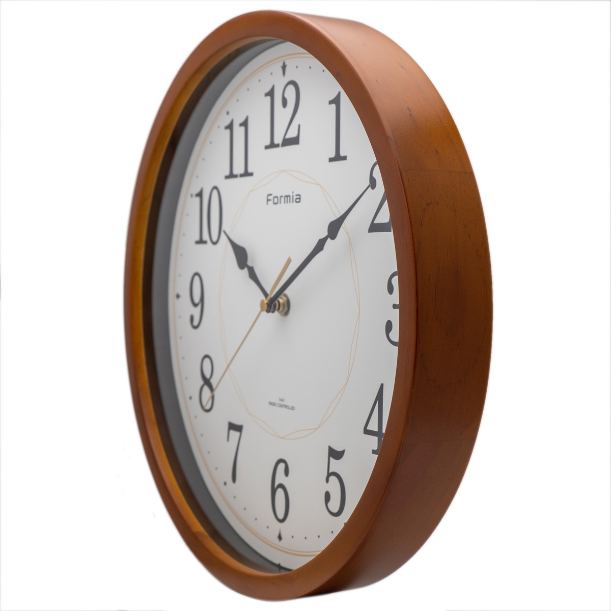 販促用　掛け時計 保土ヶ谷電子販売 フォルミア 電波掛時計 HWC-013RC 木枠 | インテリア