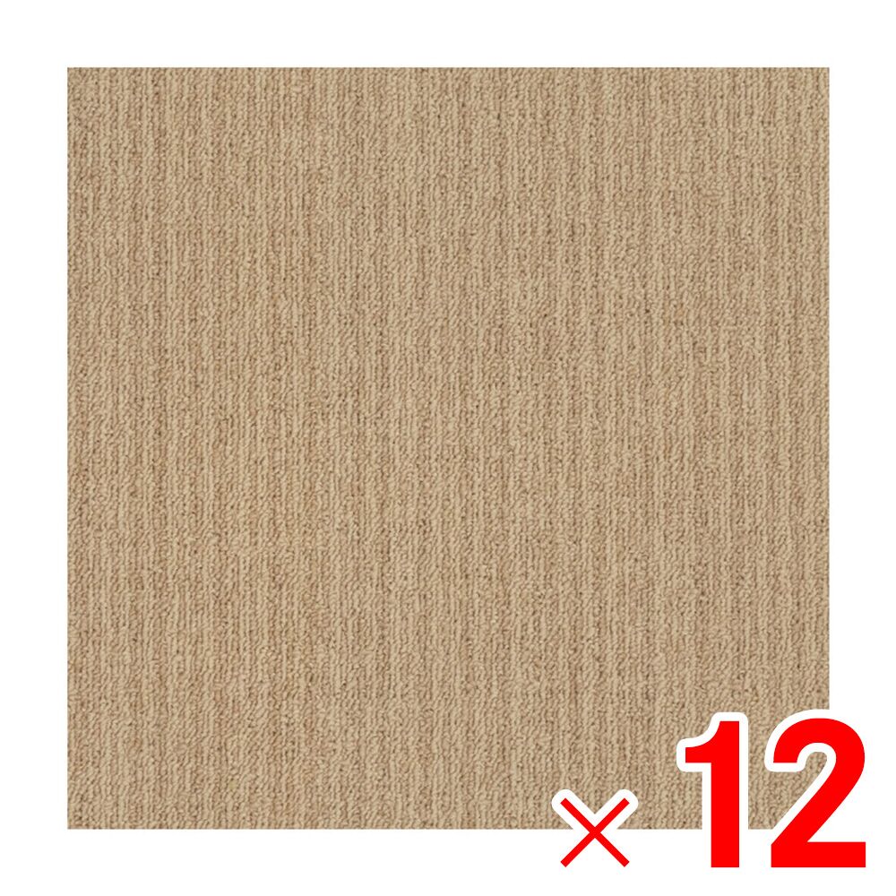 送料無料】東リ 吸着タイルカーペット ニューピタコ40 NP402 ベージュ