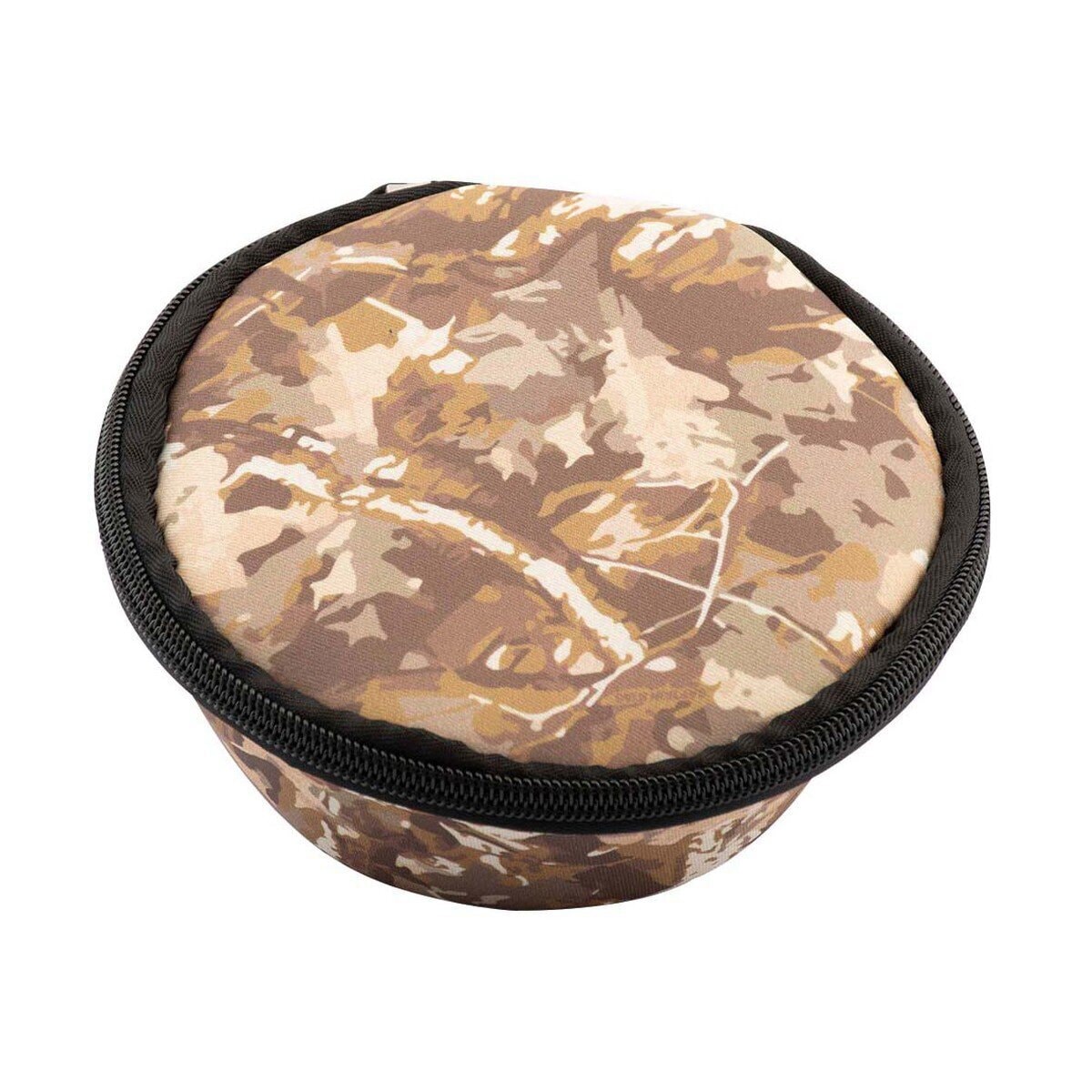 キャプテンスタッグ シェラカップケース320ポケット付 サンドカモフラージュ UH-3048