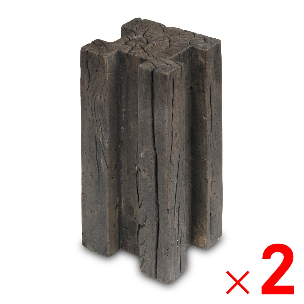 【送料無料】ネクスタイル 枕木風 支柱 スリーパーポール 120×130×H300mm ×2個 PL-30-2 【メーカー直送・代引不可・置配不可・配送地域限定】