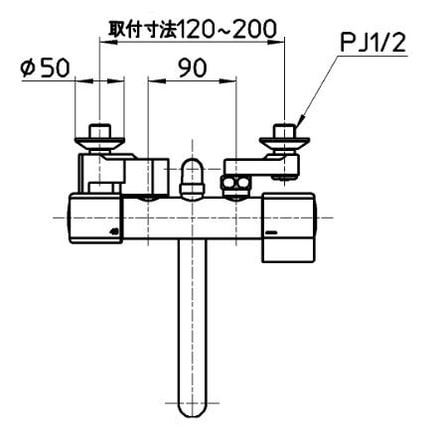 サンエイ箱入りシャワー混合水栓 サーモデッキシャワー混合栓 | 商品のご案内 | SANEI｜デザイン