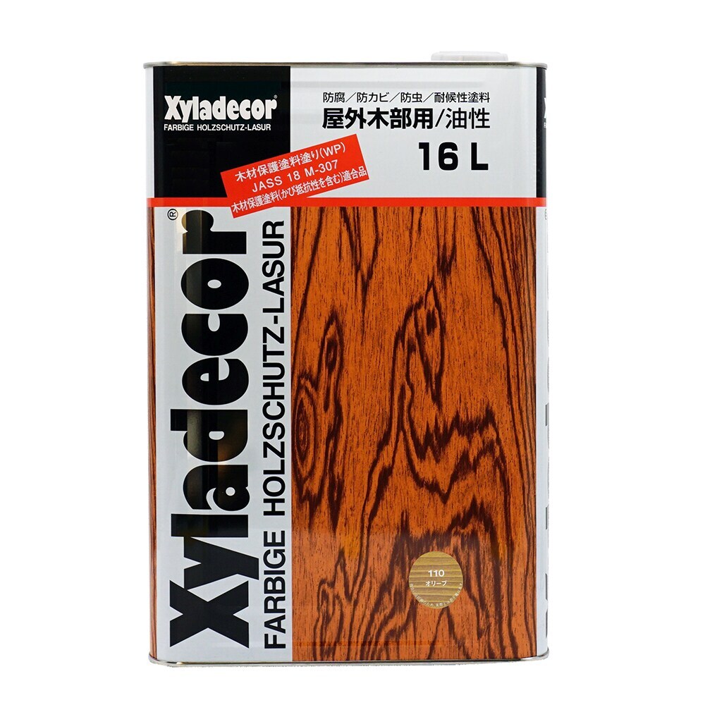 【送料無料】大阪ガスケミカル キシラデコール 16L オリーブ