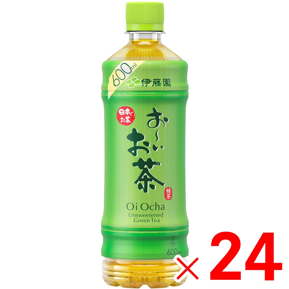 伊藤園 お～いお茶 緑茶 600ml×24 ケース販売