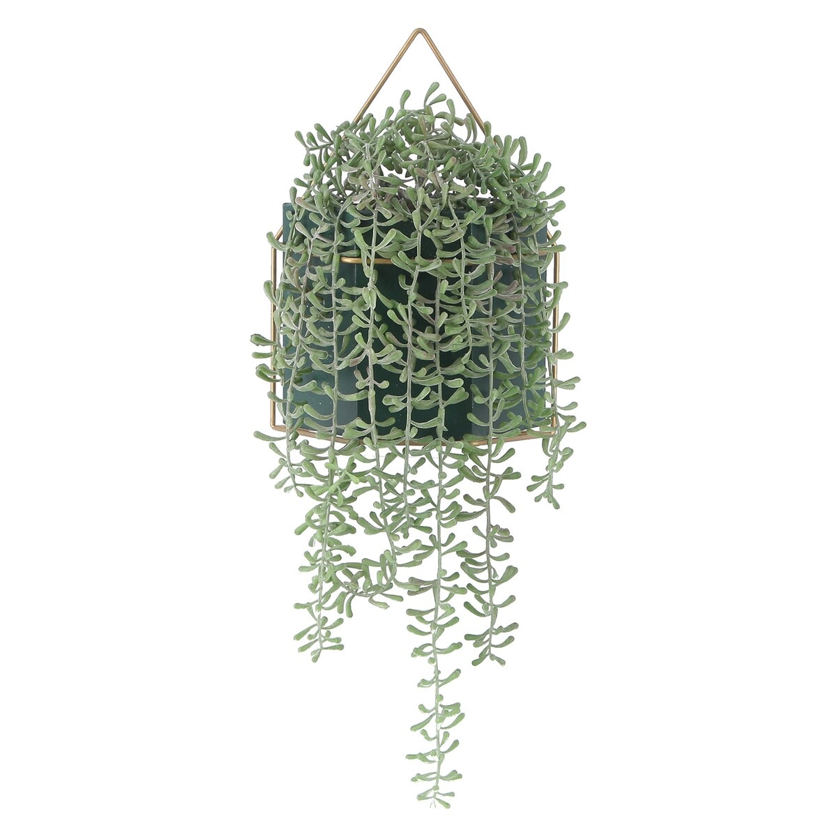 【送料無料】不二貿易 フェイクグリーン ミカヅキネックレス ハンギング FB-3091625 【メーカー直送・代引不可・置配不可・配送地域限定】