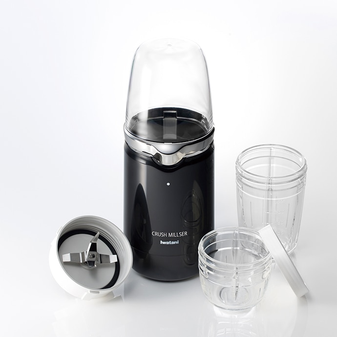 【送料無料】メーカー欠品中 次回5月上旬入荷予定です イワタニ クラッシュミルサー ピアノブラック IFM-CR22G