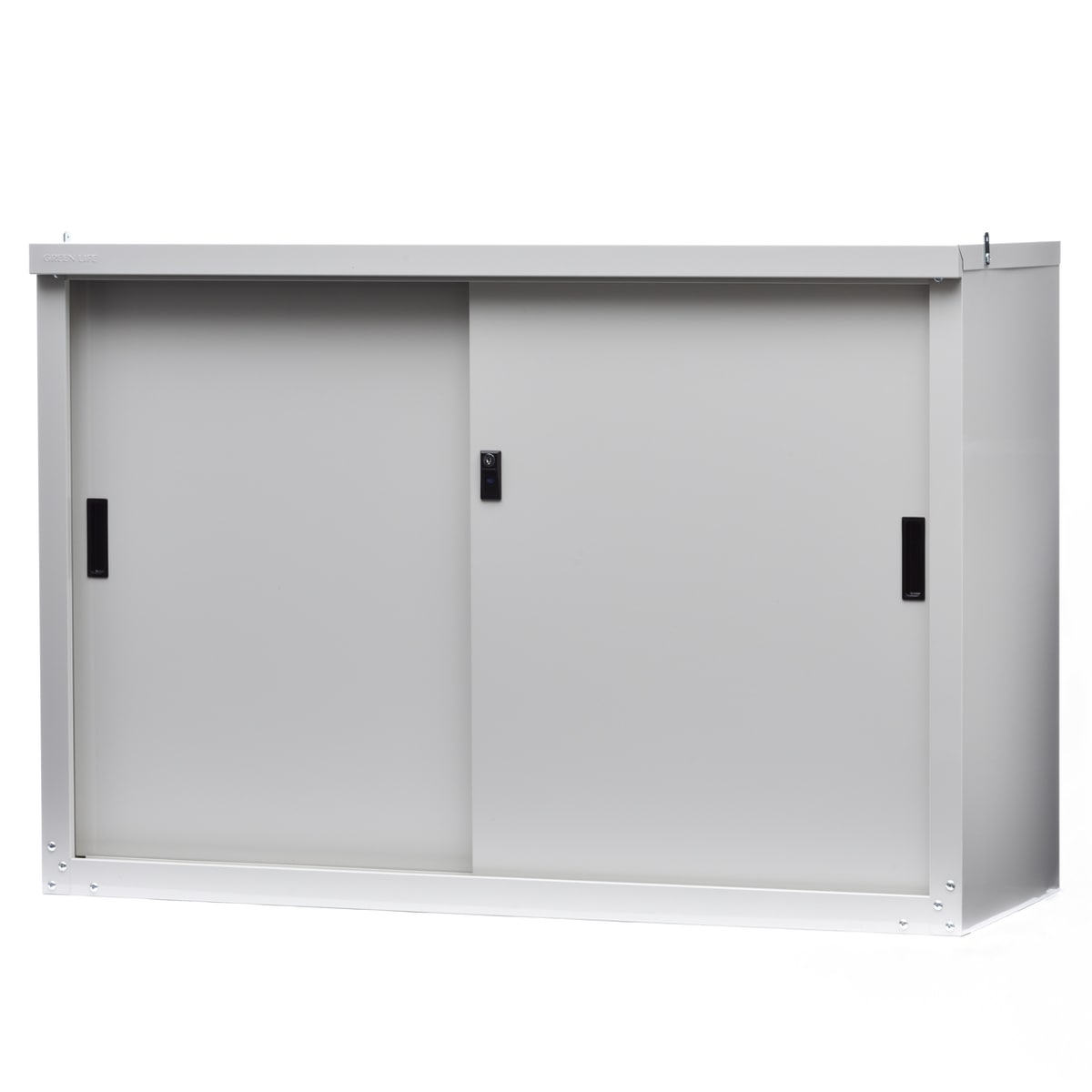 【送料無料】グリーンライフ 家庭用収納庫 幅121×高さ83cm HS-1283 【メーカー直送・代引不可・置配不可】