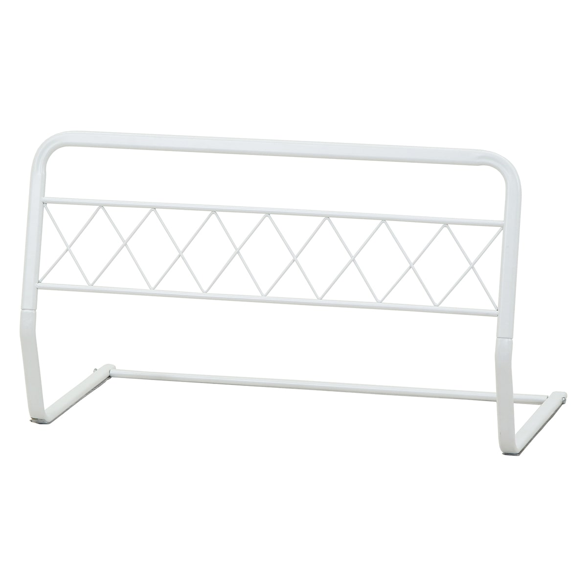 【送料無料】不二貿易 ベッドガード ジョイント式 ホワイト MH-1552 【メーカー直送・代引不可・置配不可・配送地域限定】