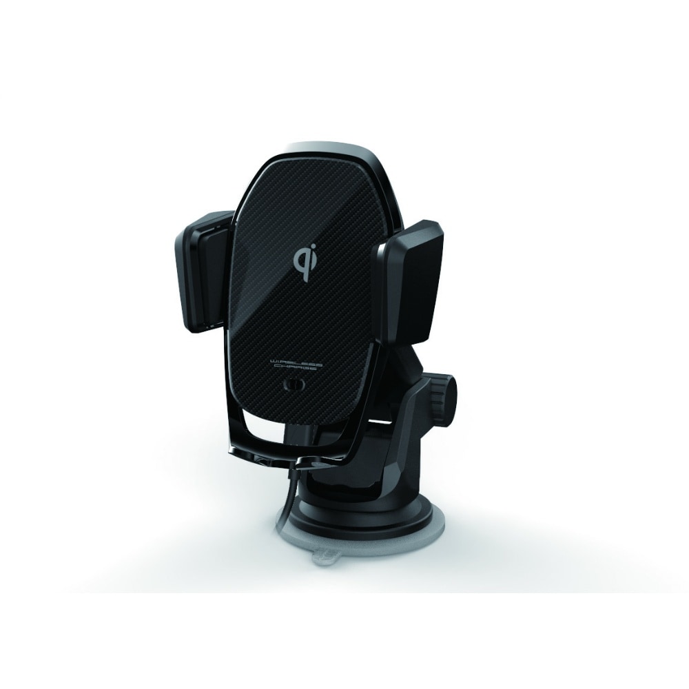 カシムラ ワイヤレス充電器 自動開閉ホルダー 吸盤式 KW-19