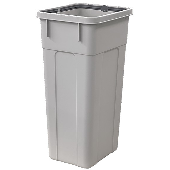 【送料無料】リス ベルク 角型ペール 30D 本体のみ ライトグレー