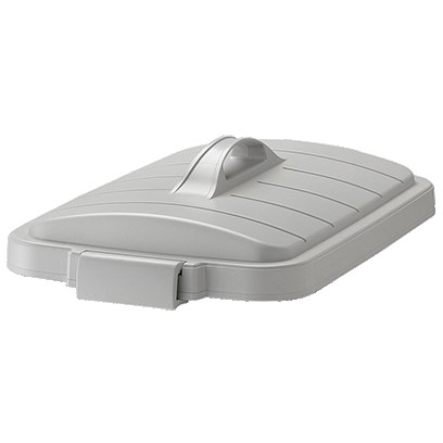 リス ベルク 角型ペール 45D用 フタ ライトグレー