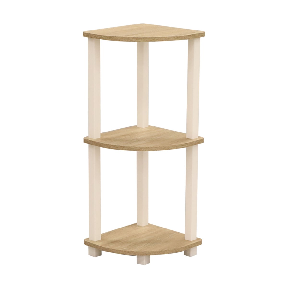 【送料無料】エイ・アイ・エス Nクイックイージーコーナー3段 ナチュラル NQ-CN3 NA 【メーカー直送・代引不可・置配不可】