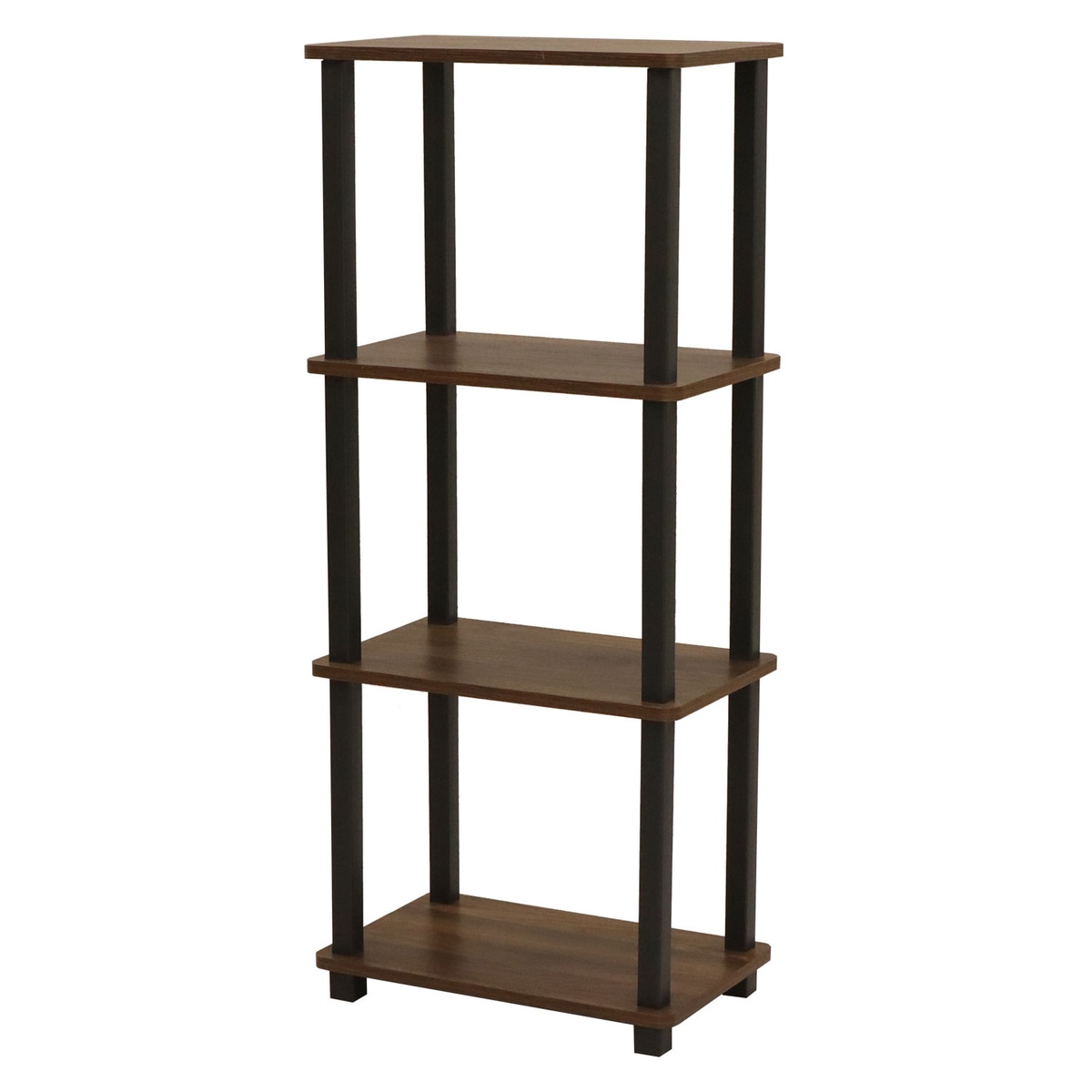 【送料無料】エイ・アイ・エス Nクイックイージースリム4段 ブラウン NQ-SL4 BR 【メーカー直送・代引不可・置配不可】