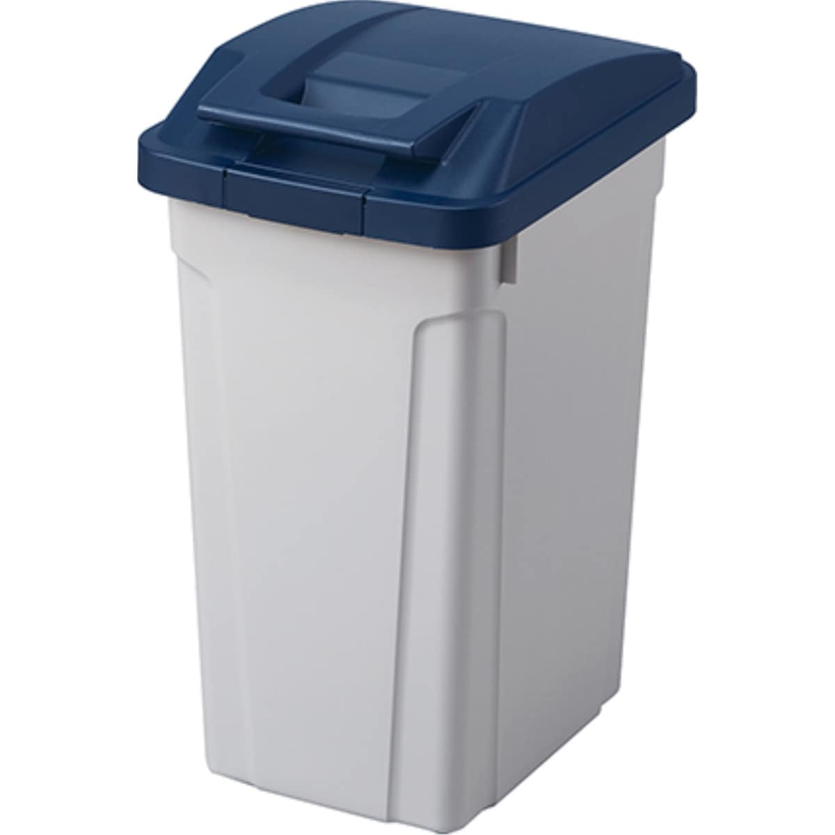 アスベル ハンドル付分別ペール 45L ブルー