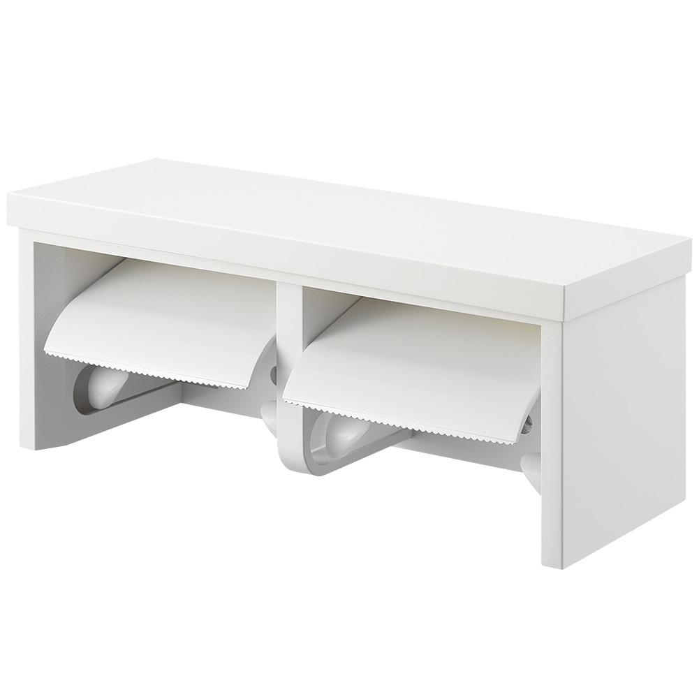 サンエイ SANEI ダブルペーパーホルダー棚付 W2810-MW2