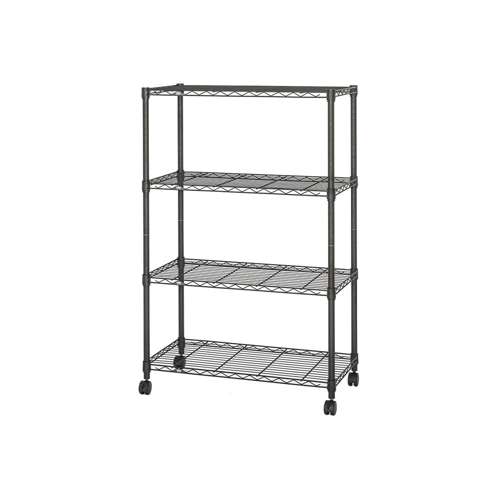 ❷ルミナススチールラック Luminous ルミナス スチールラック スリム 幅120x奥行60x高さ155 4段