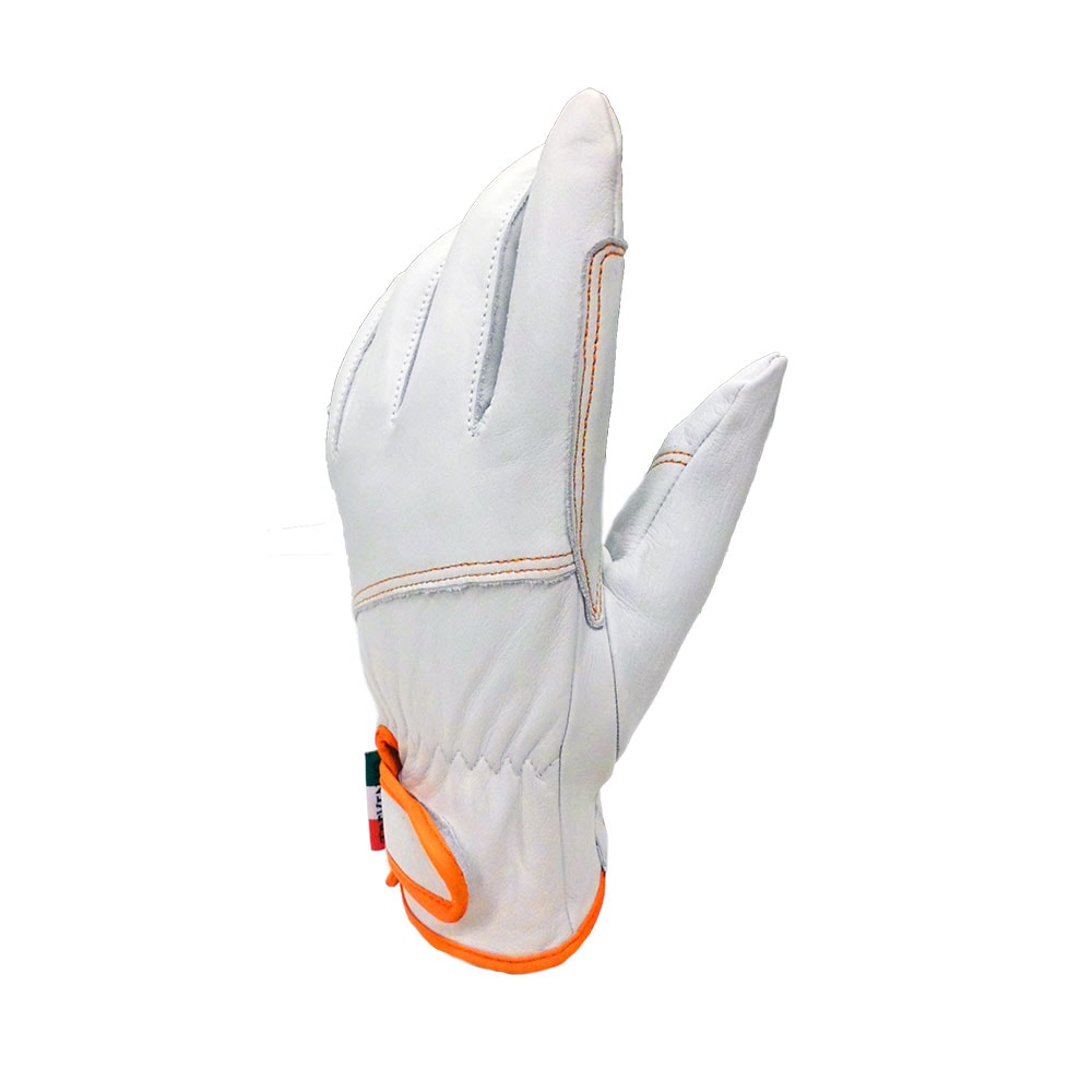 COVER WORK(カヴァーワーク) 作業用手袋 牛皮レンジャーアテ付 LLサイズ 1双 白 TREVENTO(トレベント) TVC-401