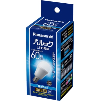 LED電球昼白色40形相当 プレミアム( Panasonic )E17口金10個 LED電球昼白色40形相当 プレミアム( Panasonic )E17口金10個