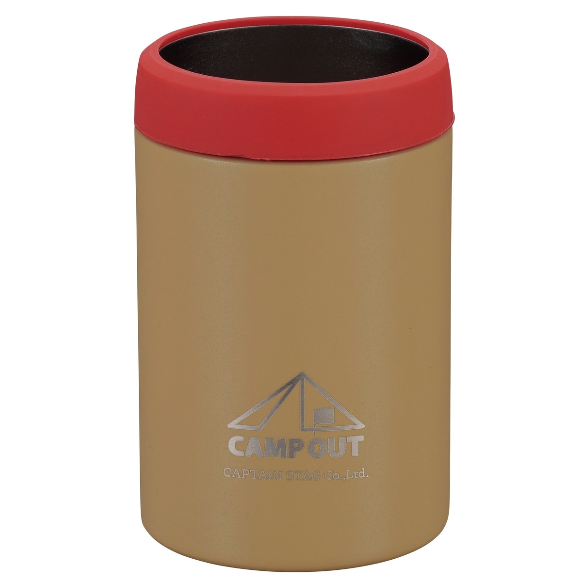 キャプテンスタッグ キャンプアウト 缶ホルダー350 タン UE-3574