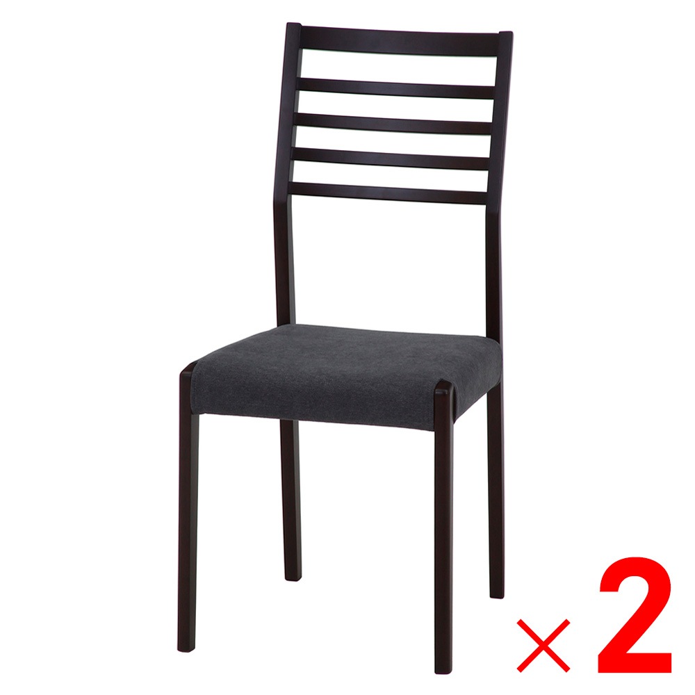 送料無料】不二貿易 超軽量ダイニングチェア TART タルト BR CK142 BR