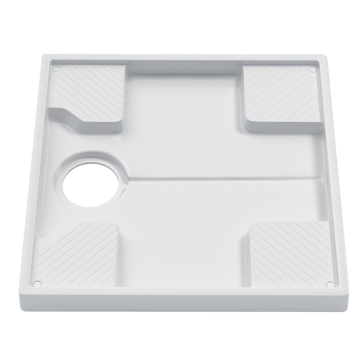 送料無料】TOTO 洗濯機パン 幅640×奥行640mm ホワイト PWP640N2W | 水