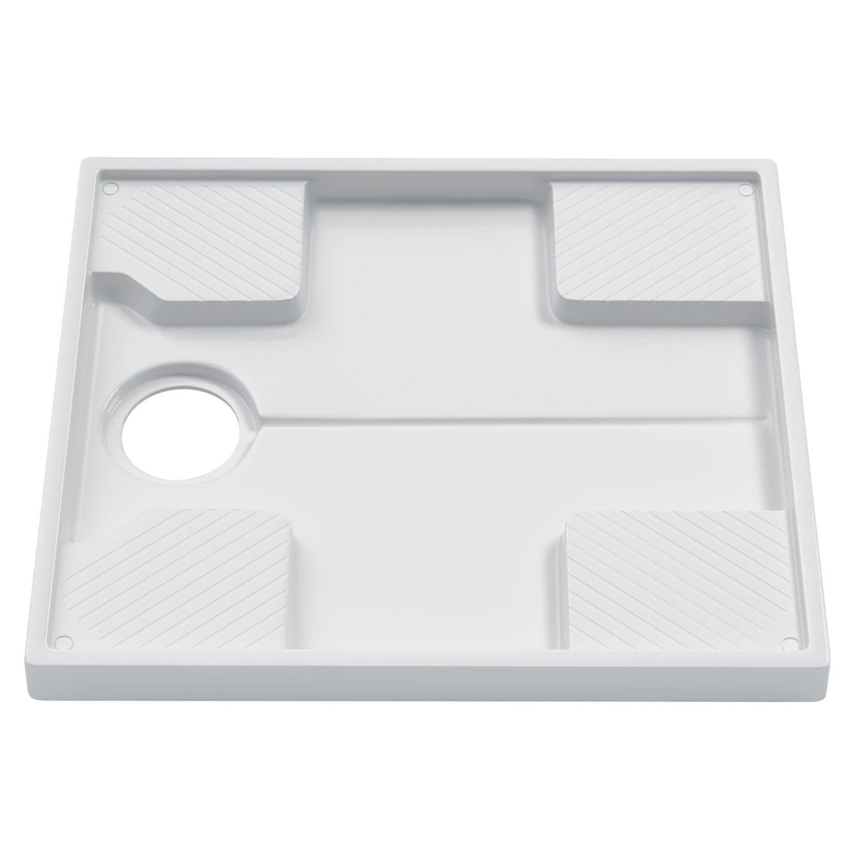 【送料無料】TOTO 洗濯機パン 幅740×奥行640mm ホワイト PWP740N2W