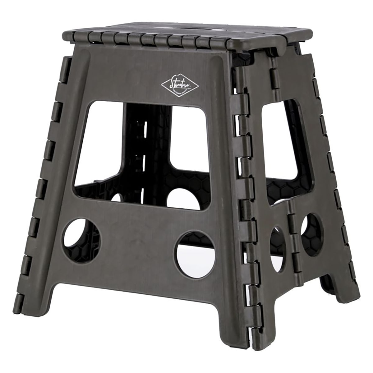 【送料無料】不二貿易 フォールディングステップスツール H39cm KH 【メーカー直送・代引不可・置配不可・配送地域限定】