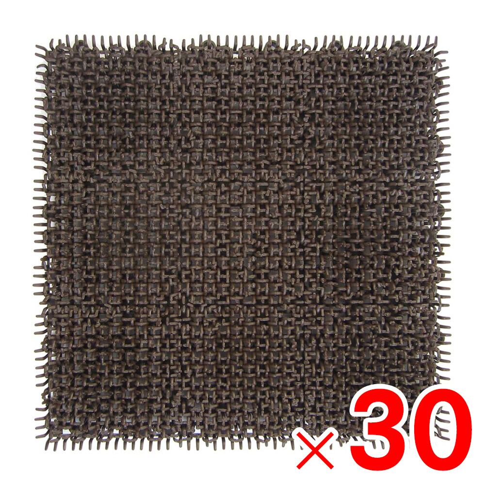 【送料無料】ワタナベ工業 ジョイント式人工芝 シバックス セピア 30×30cm DT-303 ×30個 ケース販売