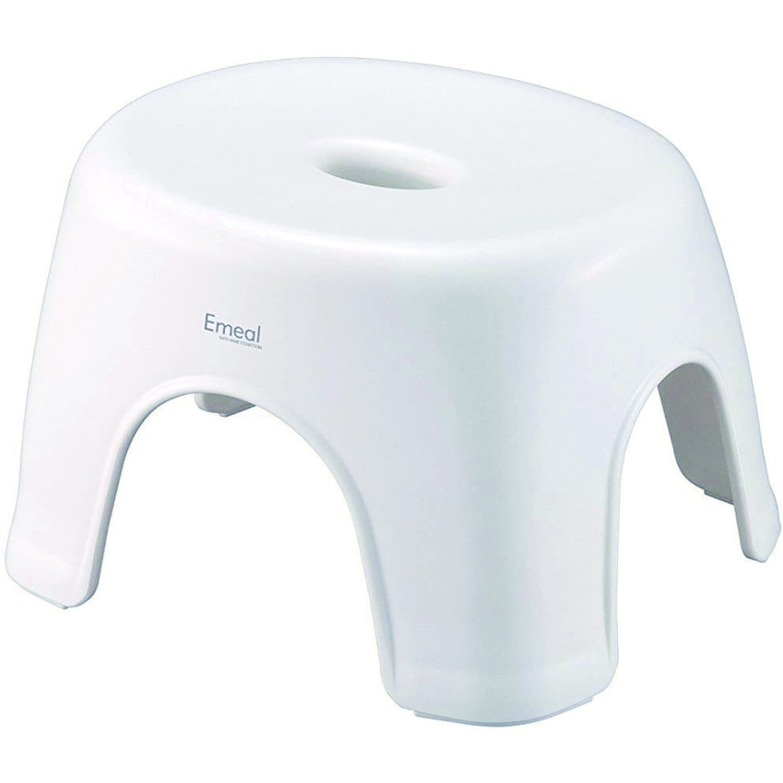 アスベル 風呂イス Emeal エミール 高さ20cm ホワイト