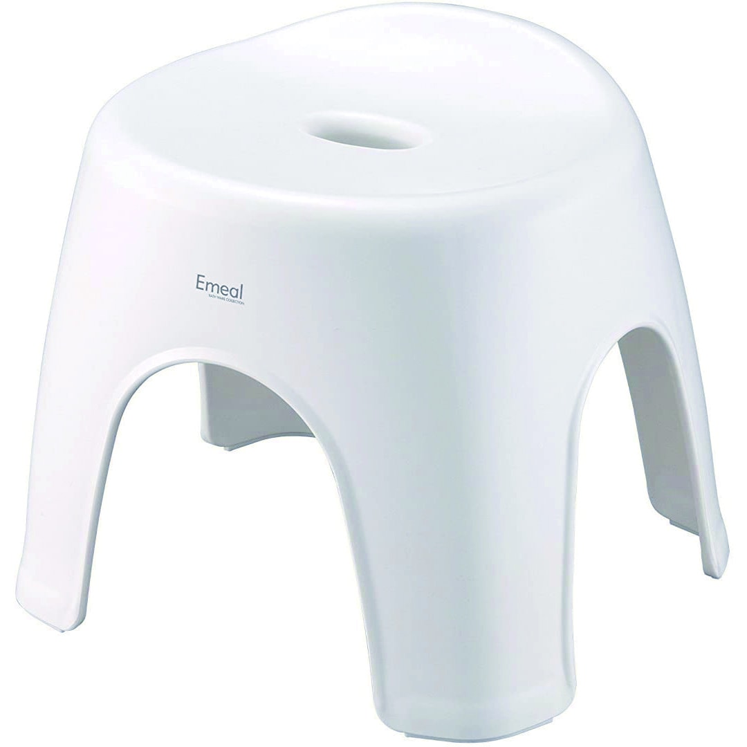 アスベル 風呂イス Emeal エミール 高さ28cm ホワイト