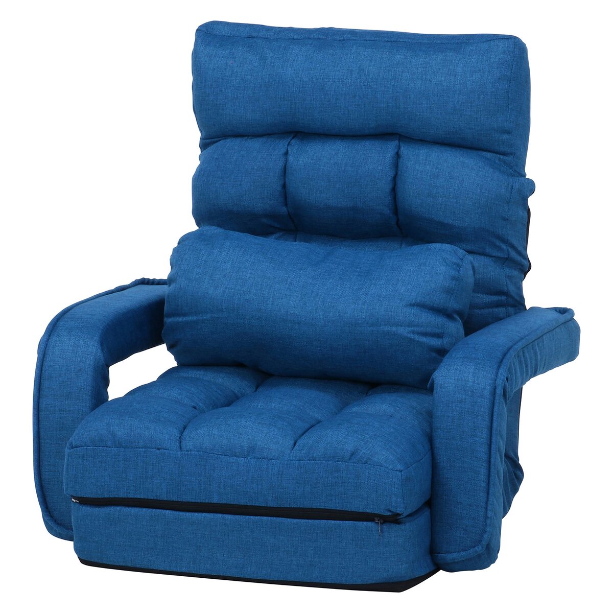 送料無料】欠品中 次回4月下旬予定 不二貿易 4WAY座椅子 0212 ネイビー