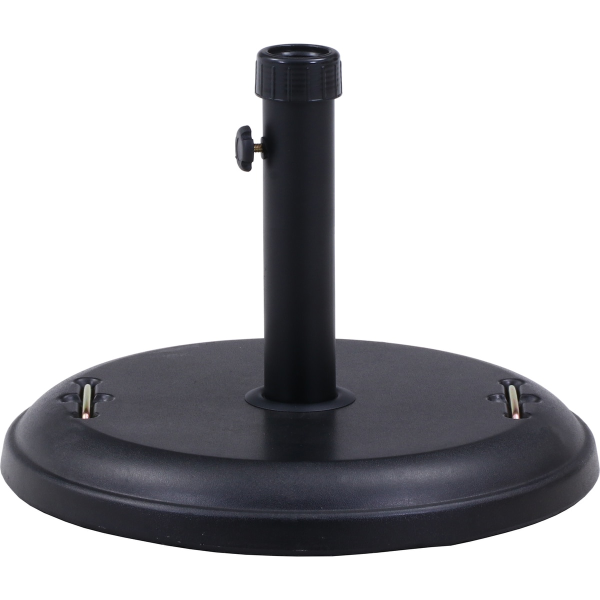 【送料無料】不二貿易 パラソルベース 22kg TH22-B 【メーカー直送・代引不可・置配不可・配送地域限定】