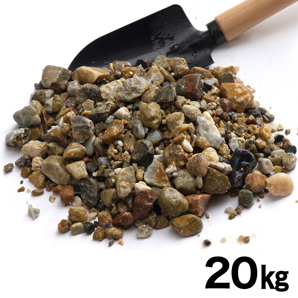 【送料無料】ネクスタイル 砂利 大粒 約20kg (約13リットル) JD1 【メーカー直送・代引不可・置配不可・配送地域限定】