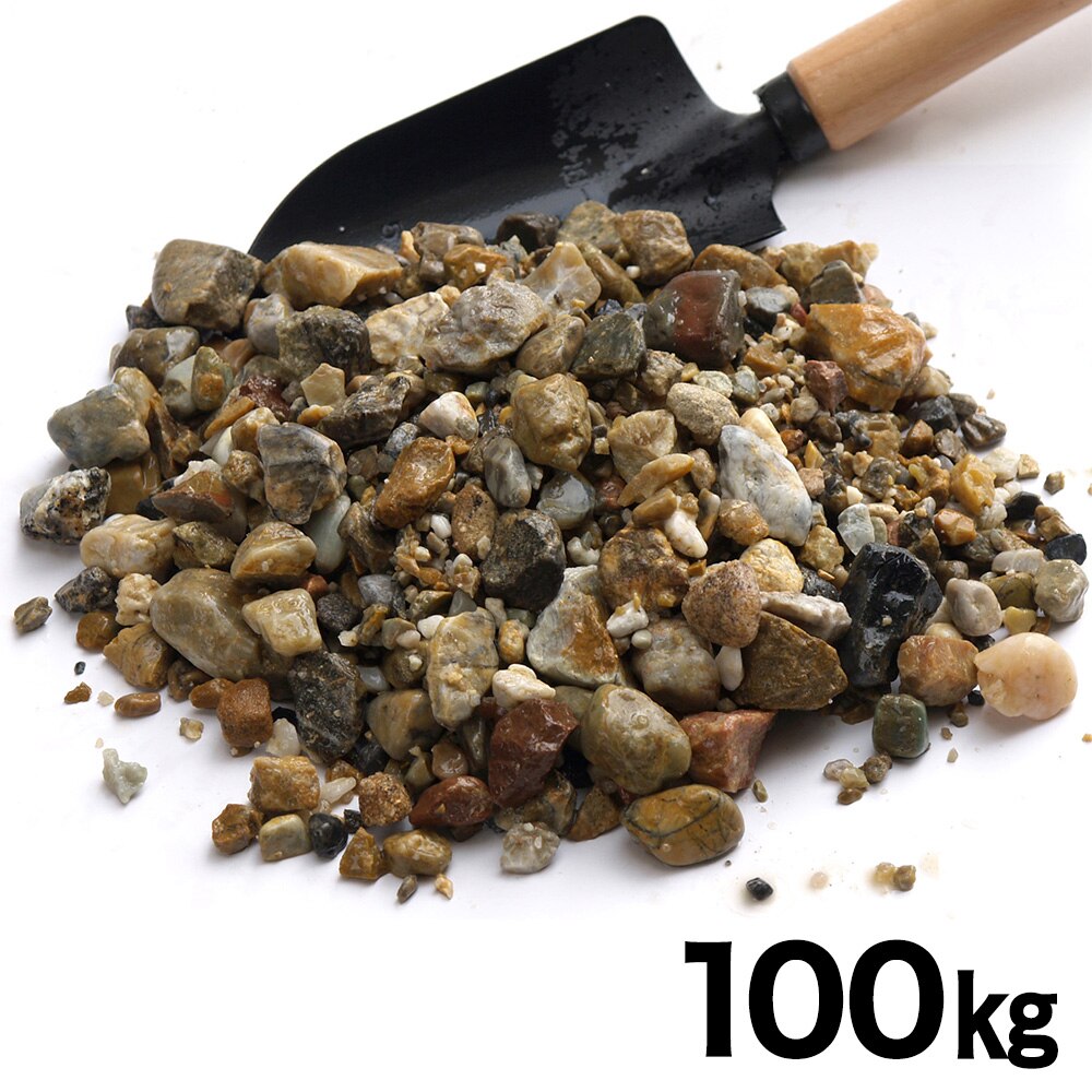 【送料無料】ネクスタイル 砂利 大粒 約100kg (約65リットル) JD5 【メーカー直送・代引不可・置配不可・配送地域限定】