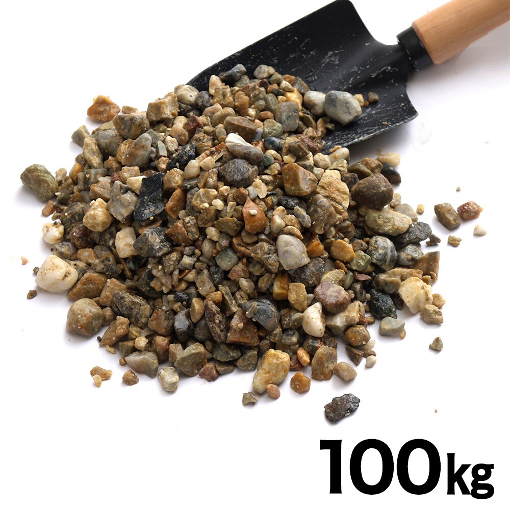 【送料無料】ネクスタイル 砂利 小粒 約100kg (約65リットル) JS5 【メーカー直送・代引不可・置配不可・配送地域限定】