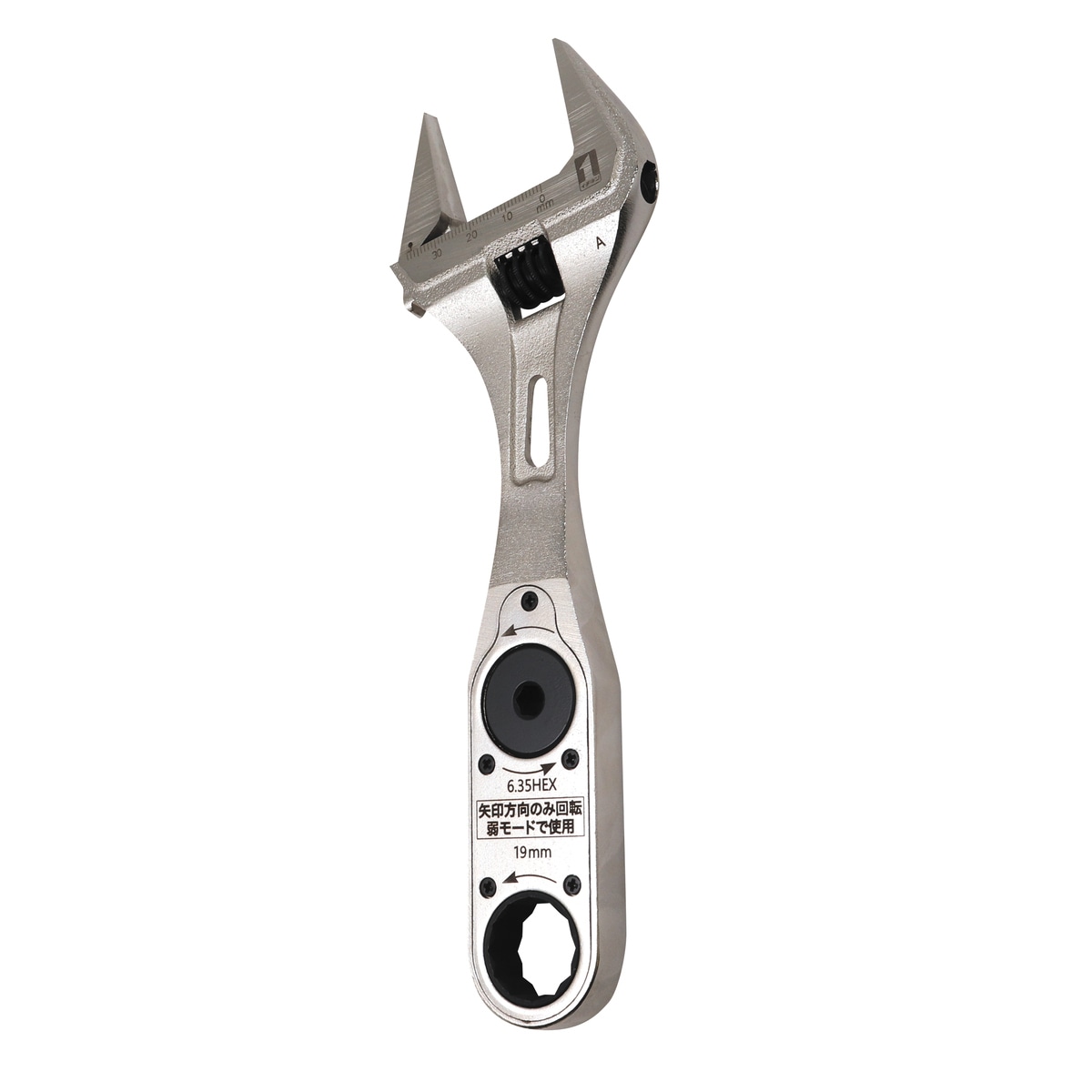 【送料無料】マストツール MUSTTOOL ドライブギアレンチ付ワイドモンキ― 19mm DG-WM19