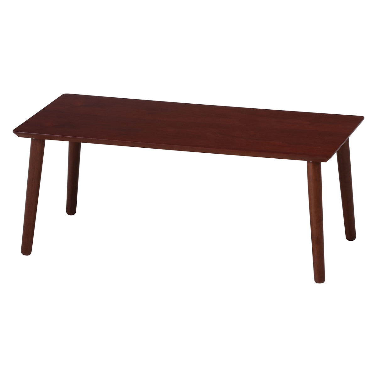 送料無料】欠品中 次回4月中旬予定 不二貿易 折脚和風座卓 紫檀色 TLM