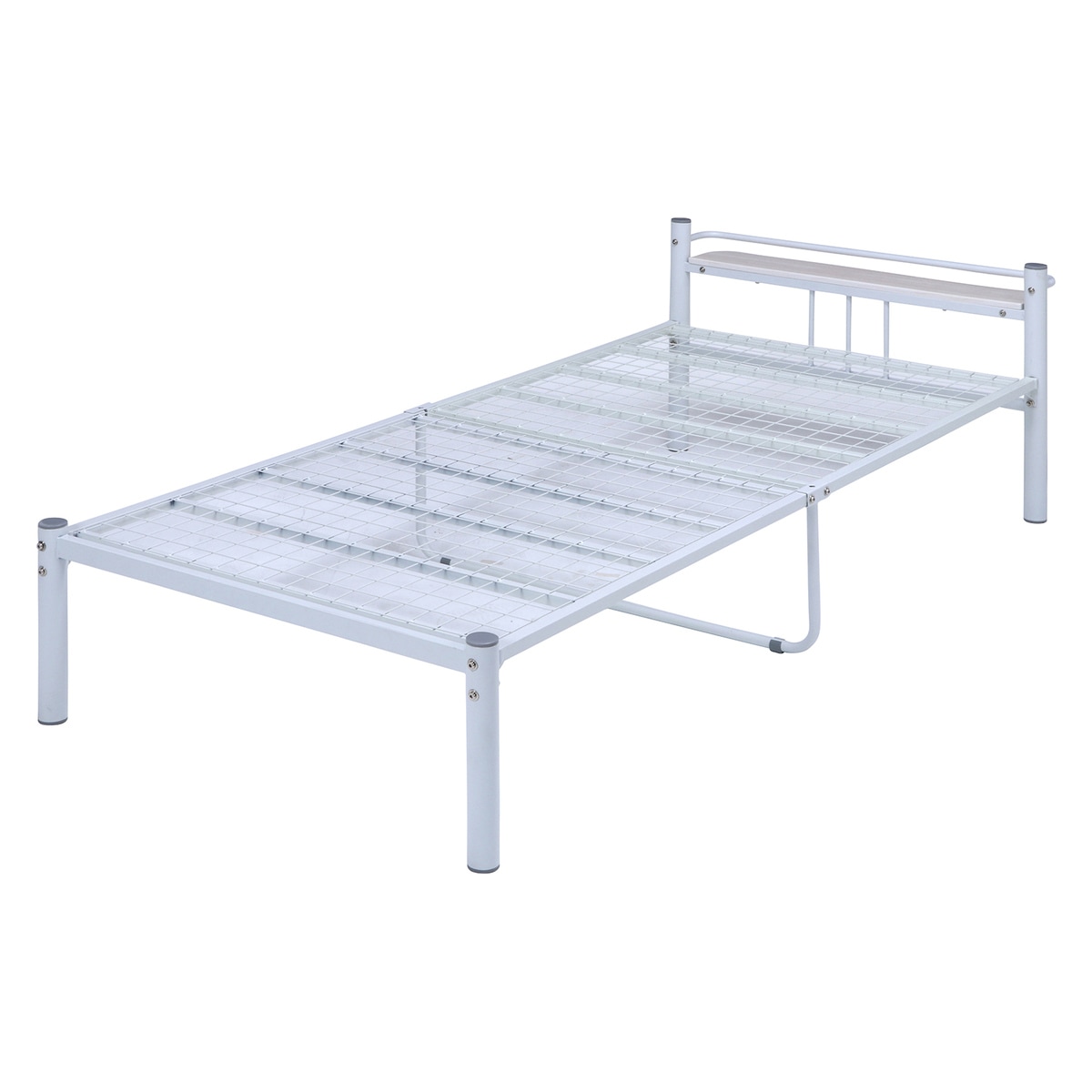 【送料無料】不二貿易 宮付 シングルベッド タンテ アイボリー SD-2175IV 【メーカー直送・代引不可・置配不可・配送地域限定】