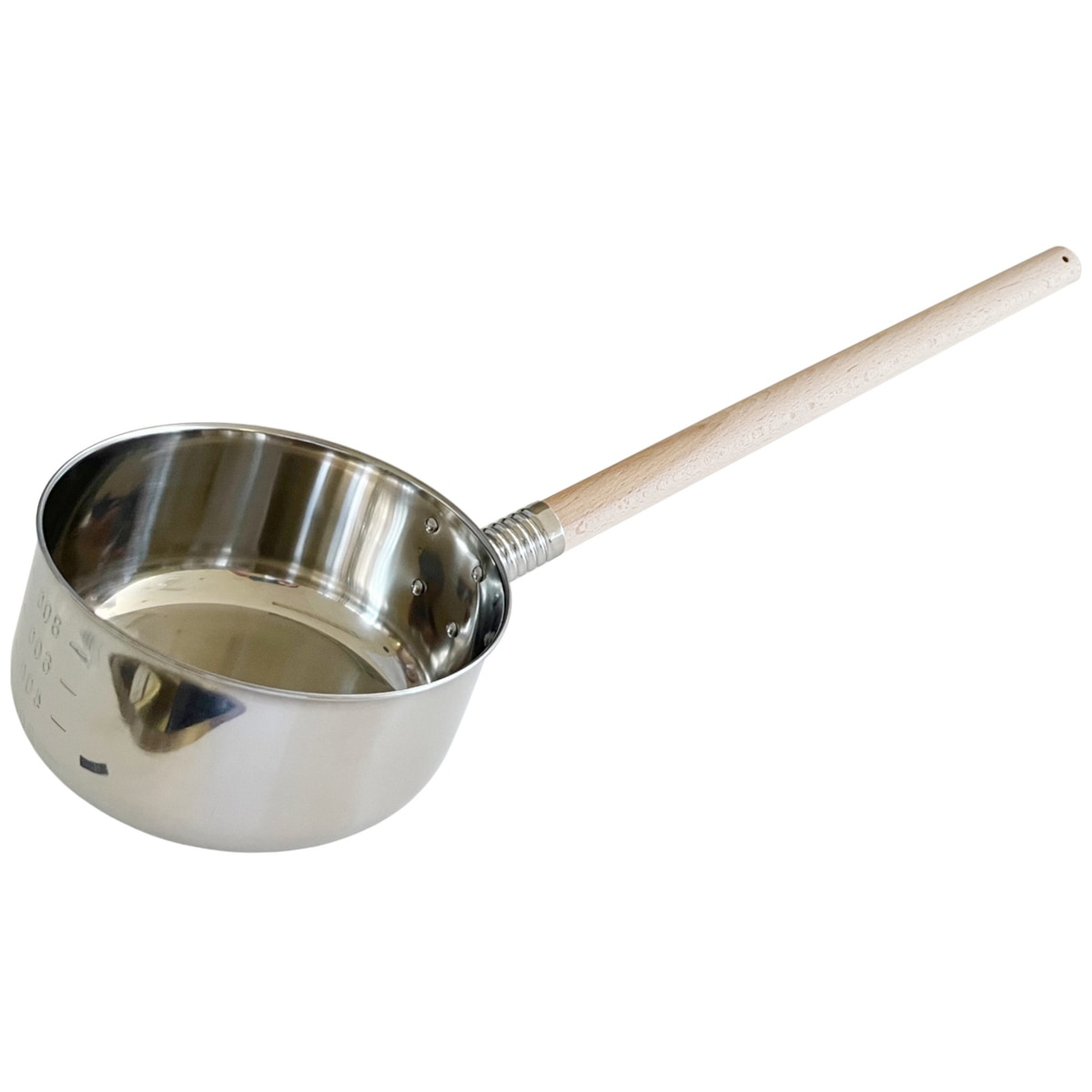 ハニークック HONEYCOOK 水杓子 目盛付き 14cm ステンレス PR2646