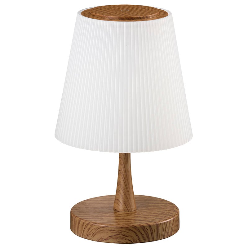 オーム電機 LEDタッチライト 3段階調光式 電球色 TT-Y20T-T