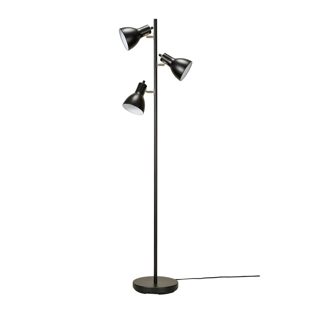 【送料無料】オーム電機 フロアスタンド ブラック E26 3灯 TF-YN30BW-K