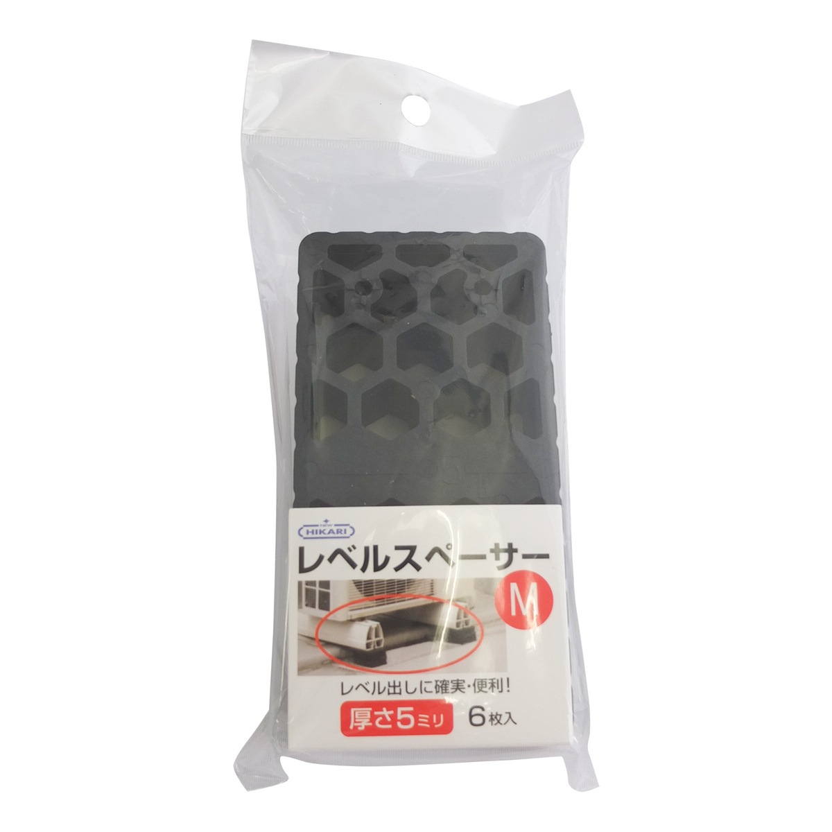 ニューヒカリ レベルスペーサーM 厚さ5mm SH-LVS140-05 | 脚立・金物
