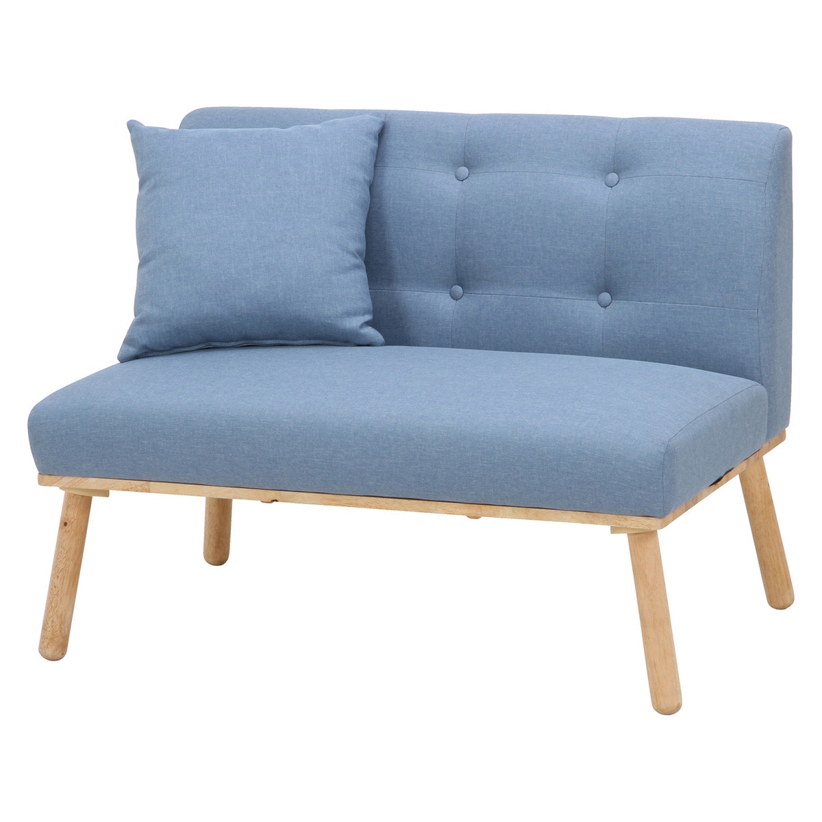 送料無料】欠品次回2月下旬予定 不二貿易 ダブルクッション座椅子